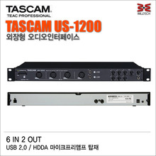 TASCAM US-1200 US1200 USB 2.0  24BIT 96kHz 지원
